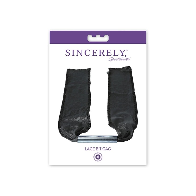 Knebel - Sportsheets Sincerely Lace Bit Gag